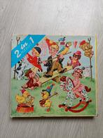 Vintage 2-in-1 Houten Legpuzzel, Ophalen of Verzenden, 10 tot 50 stukjes, Gebruikt, Van hout