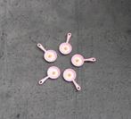 Koekenpannen pan pannetjes met ei miniatuur nieuw 1:12 Roze, Ophalen of Verzenden, Nieuw, Decoratie