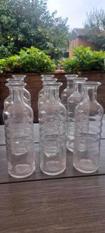 9 Vintage Waterkaraffen - 0.75L, Ophalen, Zo goed als nieuw