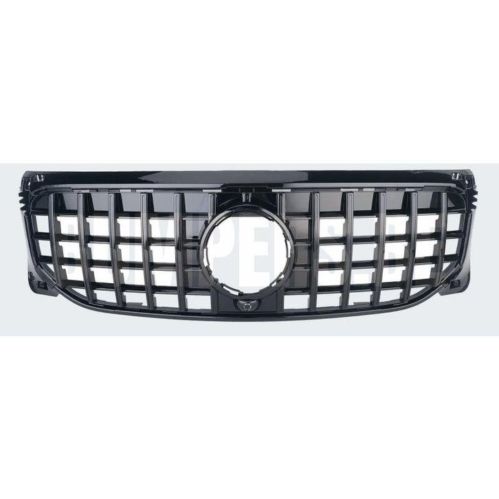 Grill Hoogglans Zwart Radiatorgrille GT Panamericana Mercede, Auto-onderdelen, Overige Auto-onderdelen, Gebruikt, 6 maanden garantie