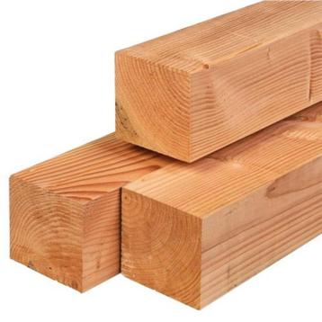 Douglas paal fijnbezaagd 12x12 per meter beschikbaar voor biedingen