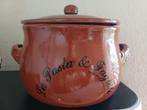 Terracotta Pasta Pan met Deksel - Nieuw!, Huis en Inrichting, Keuken | Potten en Pannen, Overige materialen, Overige typen, Nieuw