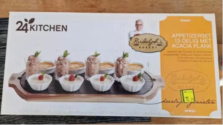 Rudolph's bakery appetizerset nieuw, Huis en Inrichting, Keuken | Keukenbenodigdheden, Nieuw, Ophalen