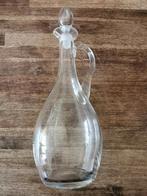 Mooie glazen karaf met stopper, Ophalen of Verzenden