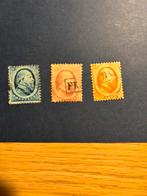 Postzegels Willem ||| 5/10/15 cent, Postzegels en Munten, Postzegels | Nederland, Ophalen of Verzenden, T/m 1940, Gestempeld