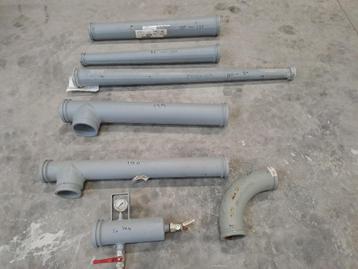 Putzmeister verloop/T-stuk/Bocht/Manometer betonpomp beschikbaar voor biedingen
