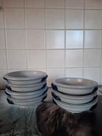 7 Vintage Gres de Roche Jules Jacquemart Schaaltjes, Ophalen of Verzenden