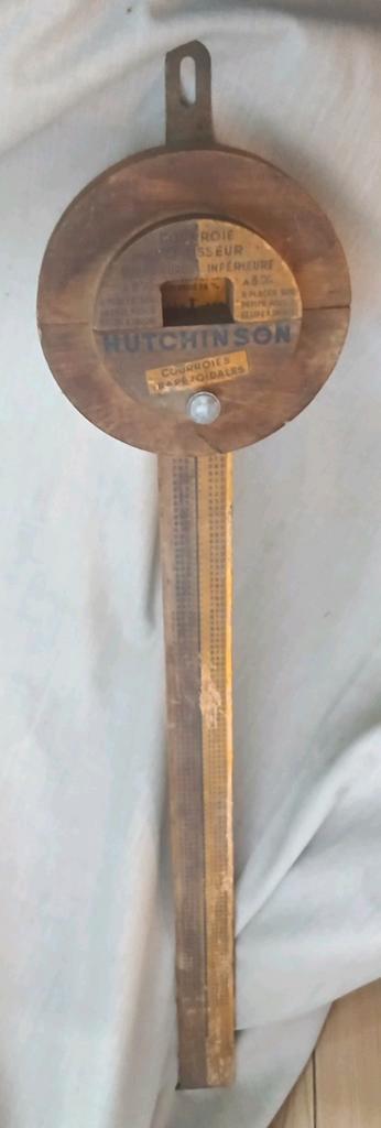 Retro Vintage houten meet instrument "Hutchinson", Antiek en Kunst, Antiek | Gereedschap en Instrumenten, Ophalen of Verzenden