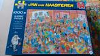 Jan van Haasteren puzzel 1000 stukjes.
De goochelbeurs., Ophalen of Verzenden, 500 t/m 1500 stukjes, Gebruikt, Legpuzzel