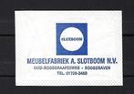 2499 Bodegraven SLOTBOOM meubelfabriek, Ophalen of Verzenden, Nederland
