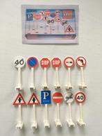 Lego 6306 verkeersborden - road signs classic town, Ophalen of Verzenden, Gebruikt, Complete set, Lego