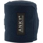 Set Anky bandages fleece dark navy blauw 4x, Nieuw, Ophalen of Verzenden, Overige toepassingen