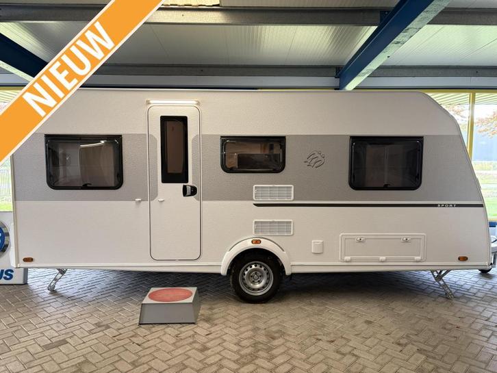 Knaus Sport 500 EU Model 2026, Caravans en Kamperen, Caravans, Bedrijf, tot en met 4, 1000 - 1250 kg, Rondzit, Knaus, 2 aparte bedden