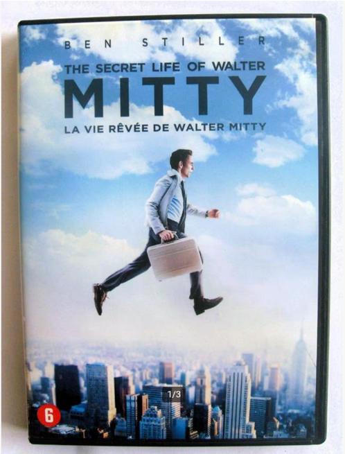 The Secret Life of Walter Mitty (originele dvd) Ben Stiller, Cd's en Dvd's, Dvd's | Avontuur, Zo goed als nieuw, Vanaf 6 jaar