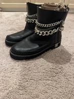 Karma of charme leren winter boots maat 41 zwart, Ophalen of Verzenden, Zo goed als nieuw, Zwart