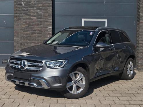 Mercedes GLC 300e 2021 Automaat Facelift Grijs Pano LED, Auto diversen, Schadeauto's, Automaat, Hybride Elektrisch/Benzine, Ophalen