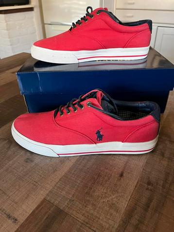 Polo Ralph Lauren Vaughn nieuw maat 43 kleur rood beschikbaar voor biedingen