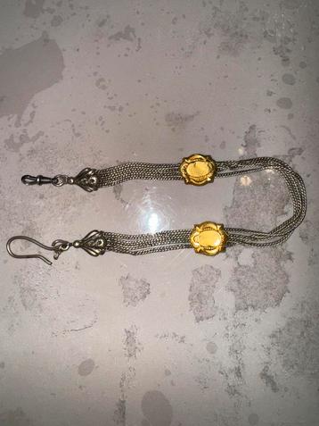 Vintage pocketwatch chain zakhorloge ketting beschikbaar voor biedingen