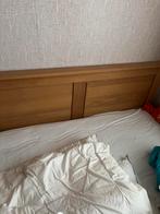 Boxspring bed 160x200, Ophalen, Bruin, Tweepersoons, Zo goed als nieuw