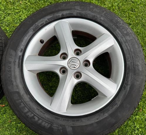 Suzuki alu velgen Origineel SX S-cross 5x114,3 zomerbanden, Auto-onderdelen, Banden en Velgen, Band(en), Zomerbanden, 16 inch