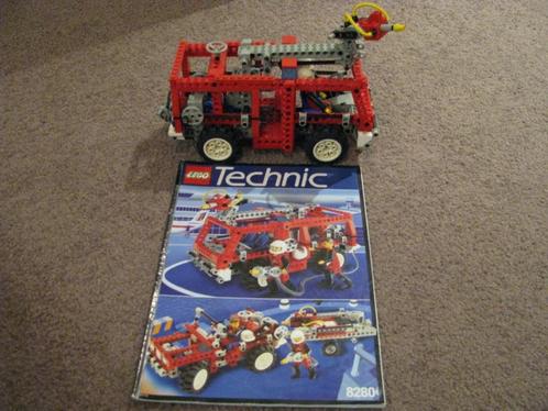 Lego Technic - 8280 - Fire Engine, Kinderen en Baby's, Speelgoed | Duplo en Lego, Zo goed als nieuw, Lego, Complete set, Ophalen