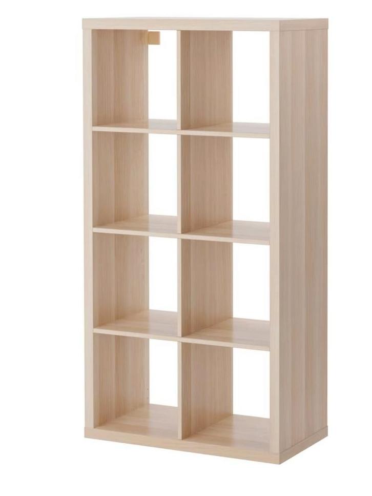 2x4vaks Expedit Kallax vakkenkast roomdivider ikea, Huis en Inrichting, Kasten | Boekenkasten, Gebruikt, 50 tot 100 cm, 25 tot 50 cm