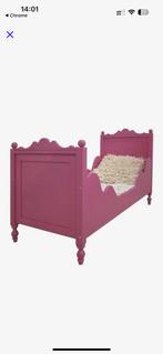 Bopita Belle Juniorbed 140x70 cm fuchsia, Kinderen en Baby's, Kinderkamer | Bedden, Ophalen, Gebruikt, 70 tot 85 cm, 140 tot 160 cm