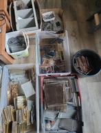 Partij glas uit glas in lood ramen, Ophalen, Gebruikt