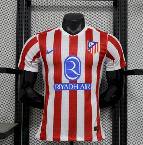 Atletico Madrid Thuis 25/26 Player Versie – Authentic Jersey, Sport en Fitness, Voetbal, Nieuw, Shirt, Verzenden