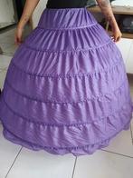 hoepelrok paars Elfia, cosplay,  theater, Kleding | Dames, Ophalen of Verzenden, Nieuw, Paars, Trouwjurk