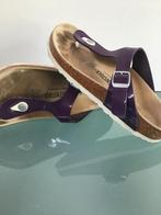 GRATIS VERZENDEN | BIRKENSTOCK Gizeh paarse slippers 38, Slippers, Overige kleuren, Verzenden, Zo goed als nieuw