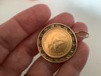 Gouden hanger munt 10 gulden Wilhelmina 1912 , 10 gram goud, Overige voorstellingen, Verzenden, Zo goed als nieuw, Goud