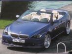 BMW Alpina B6 Cabrio Brochure, Ophalen of Verzenden, Zo goed als nieuw, BMW