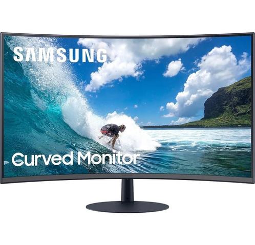 Curved Led Lcd 27 Inch Samsung C27T550FDR HDMI Display Port, Computers en Software, Monitoren, Gebruikt, 60 Hz of minder, DisplayPort