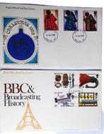 4 FDC 's Engeland 1972-1973, Verzenden, Gestempeld