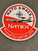 Embleem NATO AWACS  NATEX, Verzenden, Luchtmacht, Embleem of Badge