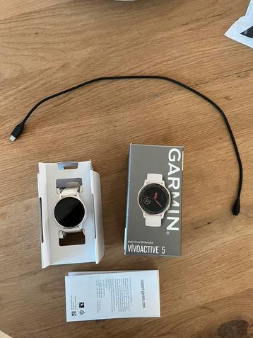 Garmin Vivoactive 5 créme beschikbaar voor biedingen