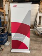 Roll-up banner 2000 x 800 in mooie cassette incl tas, Ophalen of Verzenden