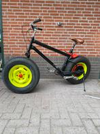 Fiets met auto wielen, Ophalen, Staal, Overige typen, Zo goed als nieuw