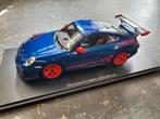 Porsche 997 GT3 RS 3.8 Blue Wired Red Autoart, Hobby en Vrije tijd, Modelauto's | 1:18, Ophalen of Verzenden, Zo goed als nieuw