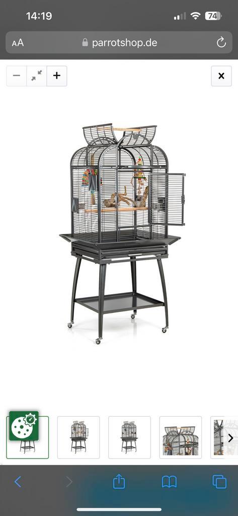 Montana Havana kooi nagenoeg nieuw!, Dieren en Toebehoren, Vogels | Hokken en Kooien, Zo goed als nieuw, Vogelkooi, Metaal, Ophalen