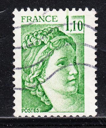 3029 - Frankrijk michel 2171A gestempeld , Sabinerin beschikbaar voor biedingen