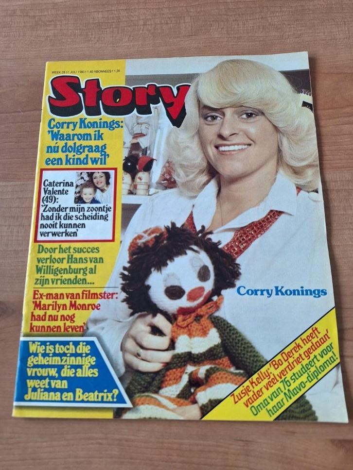 Story 1980 Corry Konings Jos Brink Hans van Willigenburg, Boeken, Tijdschriften en Kranten, Gelezen, Overige typen, Verzenden