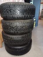 Winterbanden + licht metalen velgen: Dunlop 195/55/R16 87V, Auto-onderdelen, Banden en Velgen, Ophalen, Gebruikt, 16 inch, Banden en Velgen