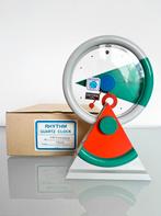 Vintage Rhythm Japan 4RP696 design klok, Ophalen of Verzenden, Zo goed als nieuw, Wandklok