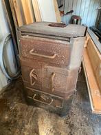 Gietijzeren kachel - ophalen, Gebruikt, Houtkachel, Ophalen of Verzenden, Vrijstaand