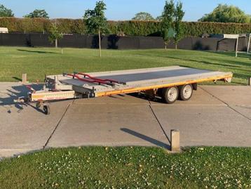 Fitzel Euro autotransporter kiepkantel VOL ALUMINIUM beschikbaar voor biedingen