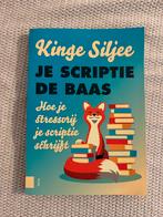Je Scriptie de Baas - Kinge Siljee, Ophalen of Verzenden, Zo goed als nieuw, Vakgebied of Industrie
