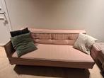 Roze design bank, Ophalen of Verzenden, Gebruikt, 75 tot 100 cm, 200 tot 250 cm
