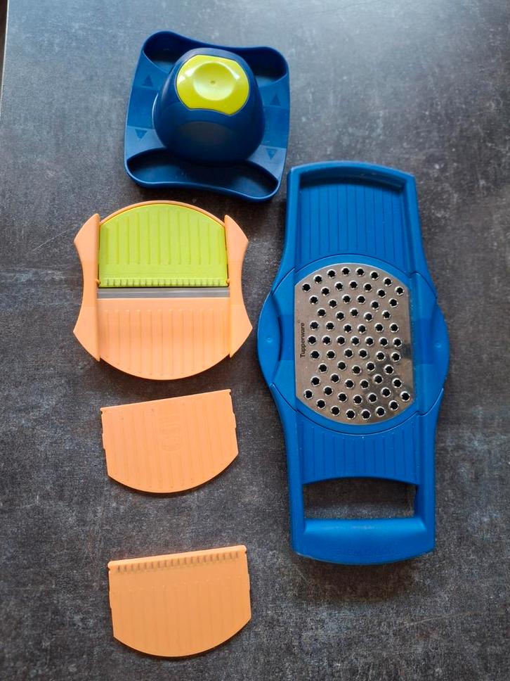 Tupperware Raspset, Huis en Inrichting, Keuken | Tupperware, Zo goed als nieuw, Overige typen, Blauw, Geel, Groen, Oranje, Ophalen